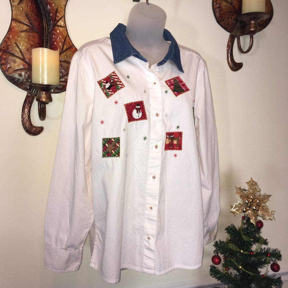 Casual Christmas Shirt - Large
